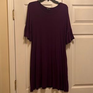 Excellent condition purple dress size small